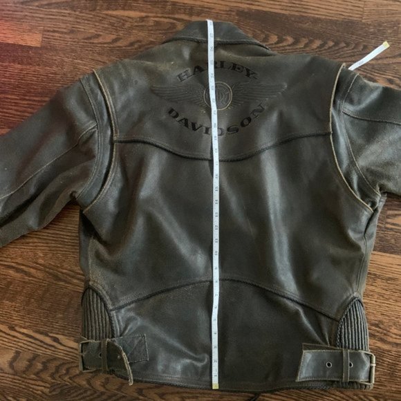 Vintage Genuine Leather Motto Motorcycle Jacket - Picture 9 of 9